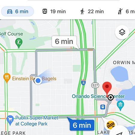 College Park-Orlando 5Star Villa Oasis - Home Away From Home - Quiet Neighborhood-Private Botanical Courtyard - Mins From Eola,Dt, Winter Park - Free Parking & Ev Plug In 외부 사진