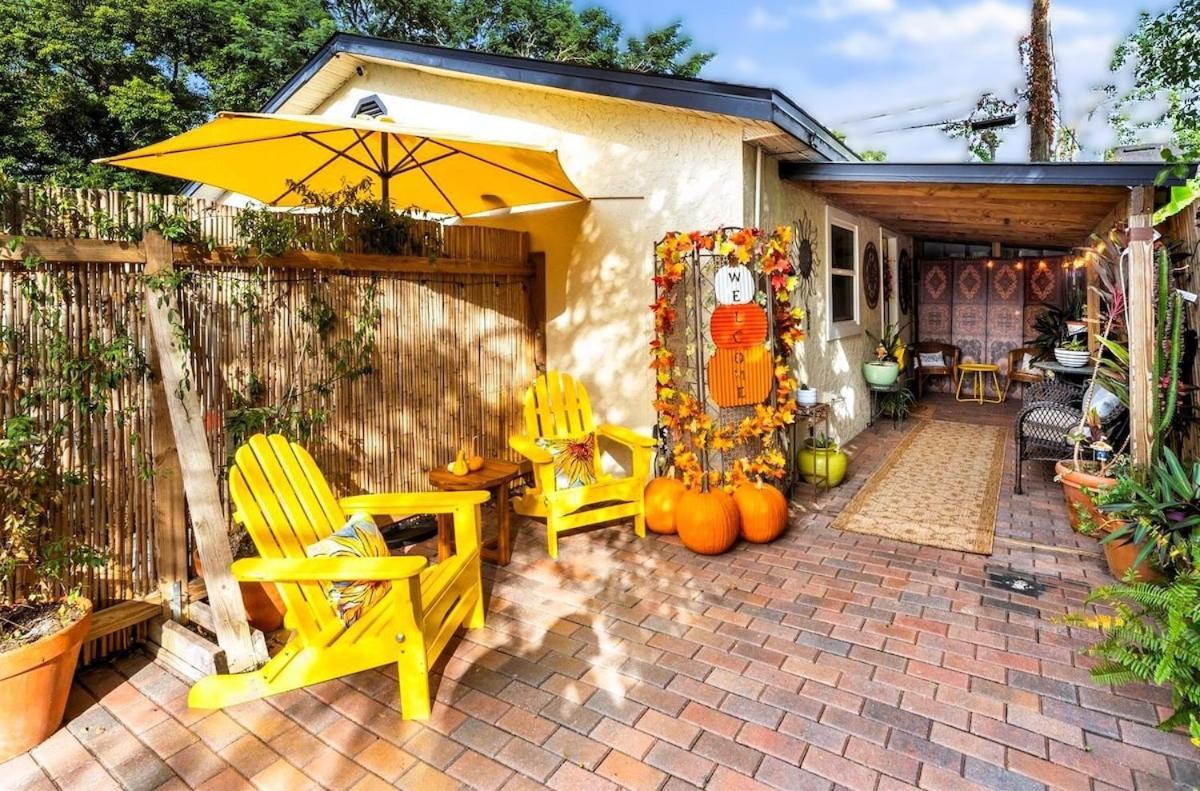 College Park-Orlando 5Star Villa Oasis - Home Away From Home - Quiet Neighborhood-Private Botanical Courtyard - Mins From Eola,Dt, Winter Park - Free Parking & Ev Plug In 외부 사진